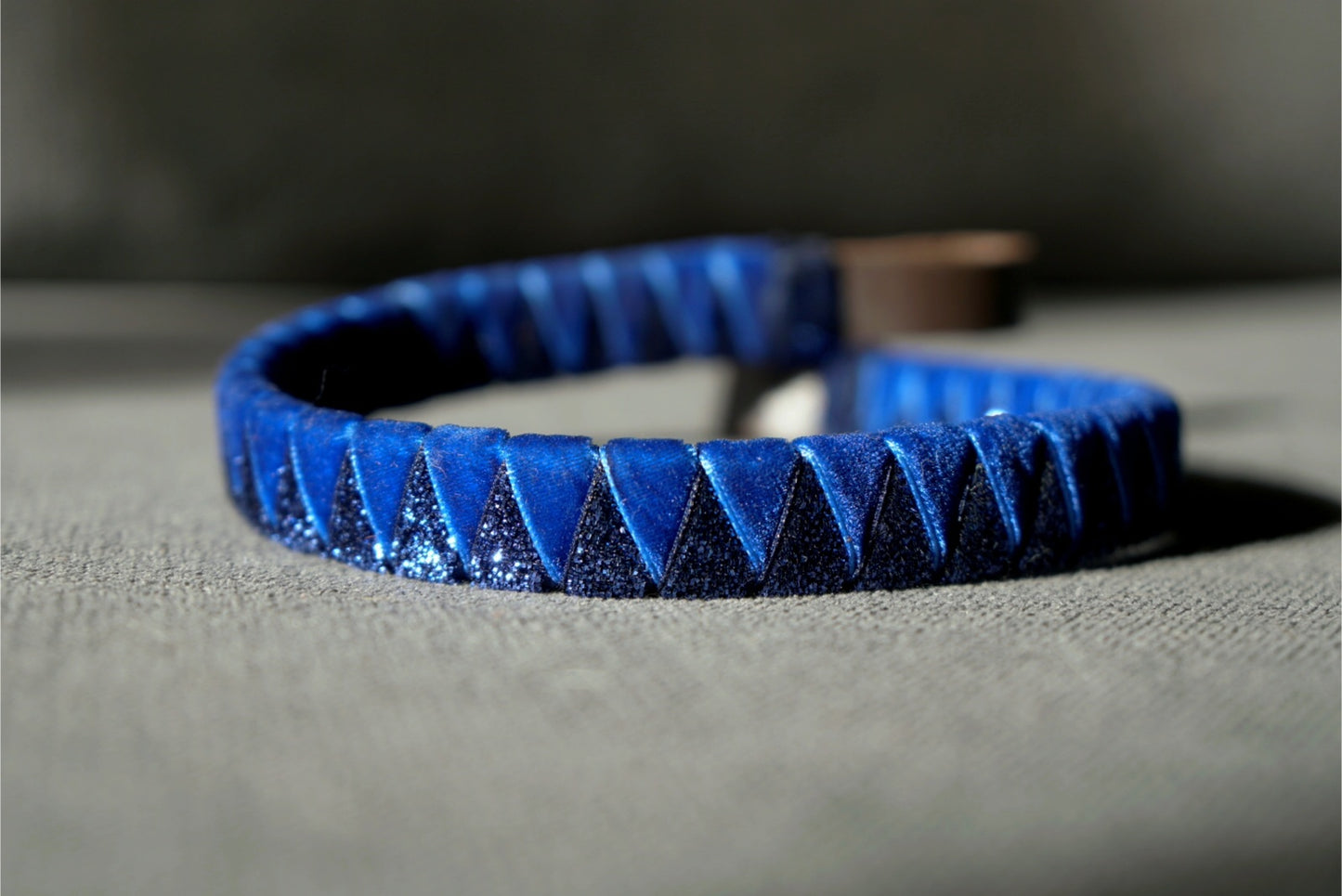 Testeira Azul Royal Brilhante