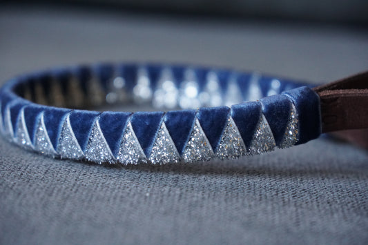 Testeira Azul & Prateado