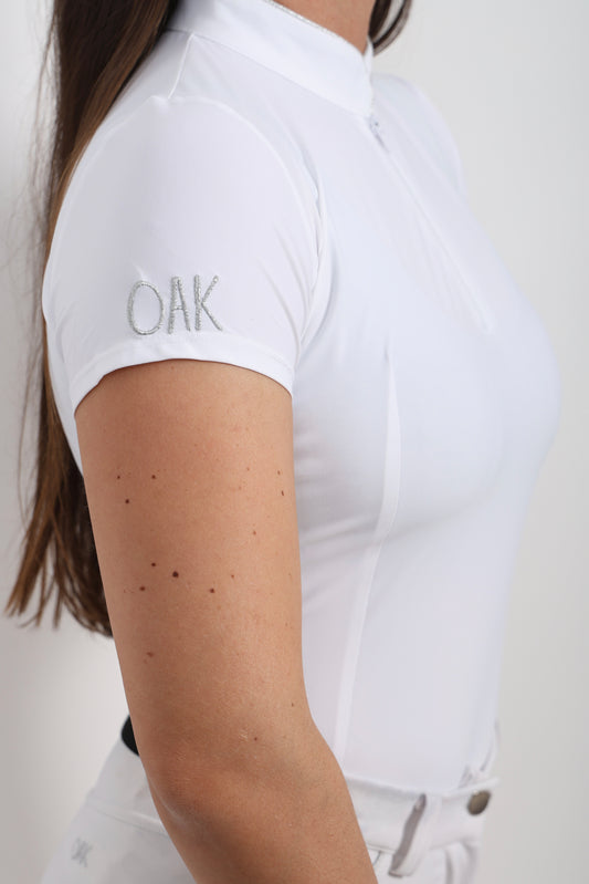 Polo de Competição Joerg (Branco)