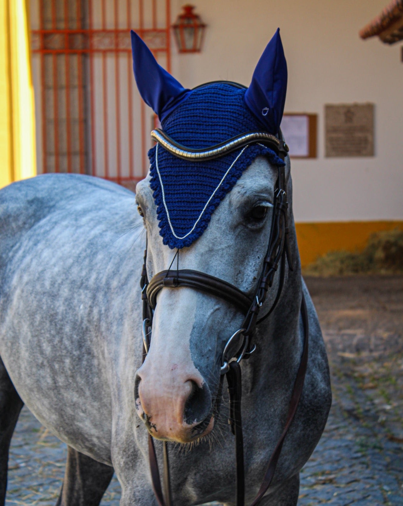 Orelheiras Loulu (Azul + Cristais)