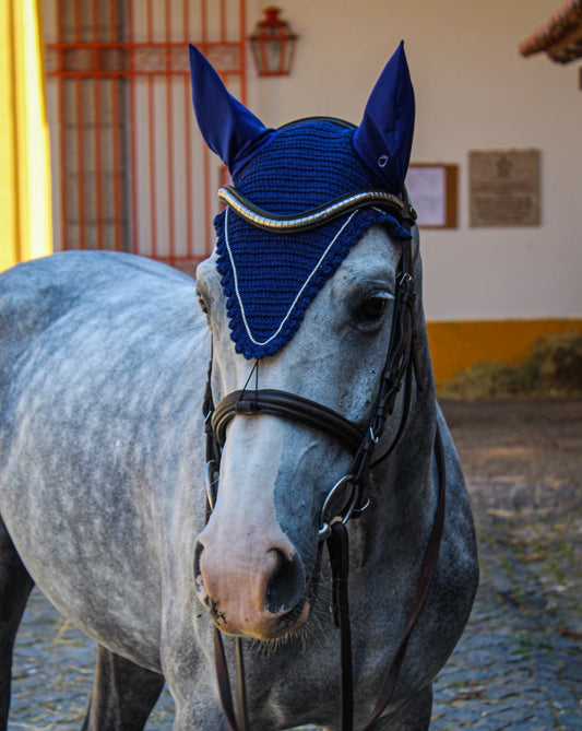Orelheiras Loulu (Azul + Cristais)