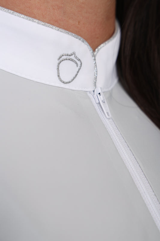 Polo de Competição Meredith (Cinza)