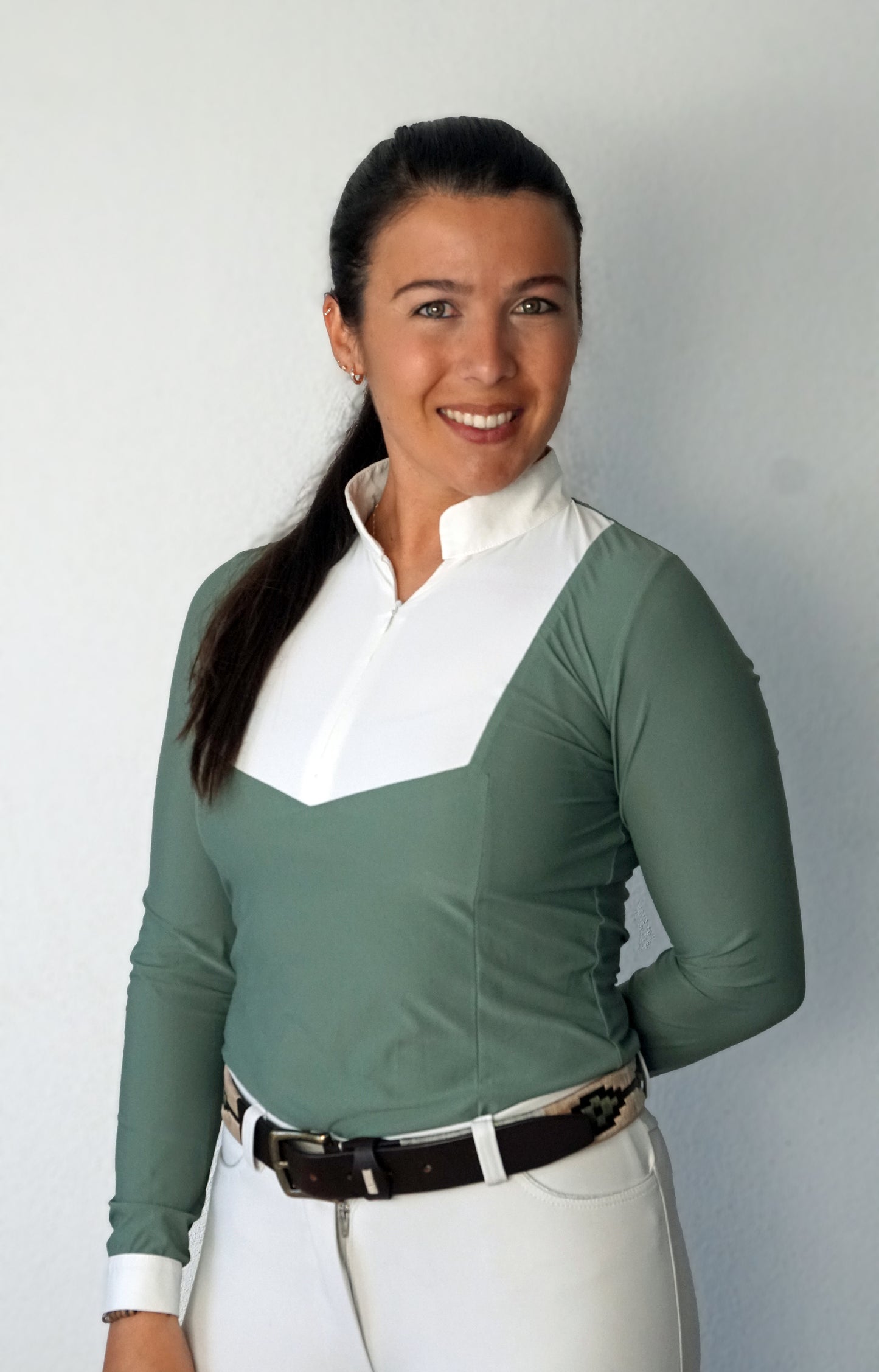 Polo de Competição Nabilah (Verde)