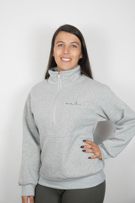 Sweat Doha Halfzip (Cinza)